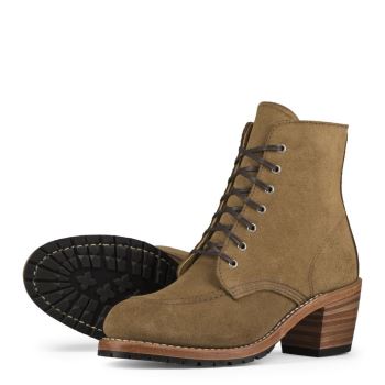 Red Wing Clara Heeled Boot in Mohave Leather Laarzen Dames Olijfgroen - 3402